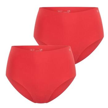 RJ Bodywear Invisible Tunis Taille Slip Dark Red