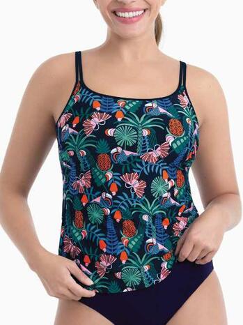 Anita Care Rimini Top Prothese tankini top Dark Blue