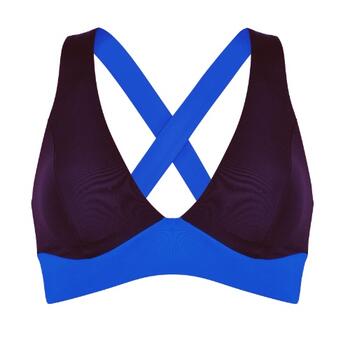 Naturana Badmode Schalen-Bikini Top Schwarz