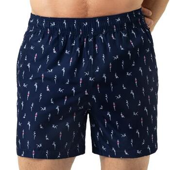 Mey Heren Swimwear Pin Up Doll swim short yacht blue