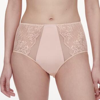 Chantelle Crush High-waisted full briefs Soft Pink