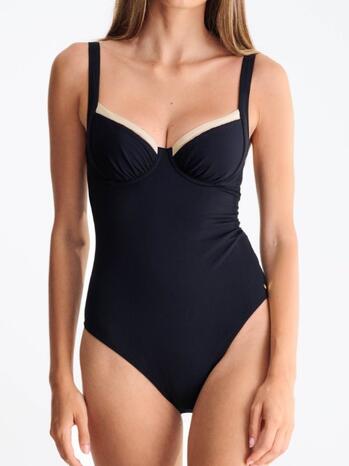 Lisca Swimwear Sydney Corrigerend Badpak Met Beugel Black