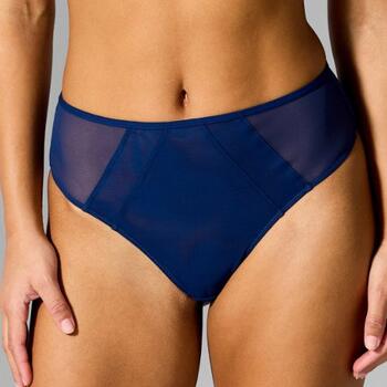 Sapph Tanja High Waist Thong Navy