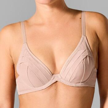 Sapph Joyce Super Plunge Bra Light Taupe