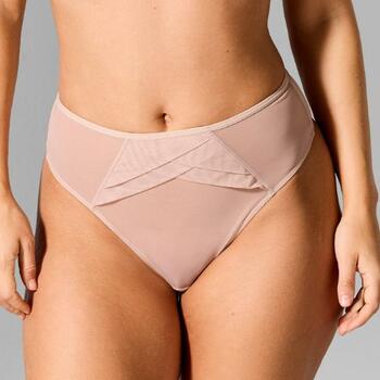 Sapph Joyce High Waist Thong Light Taupe