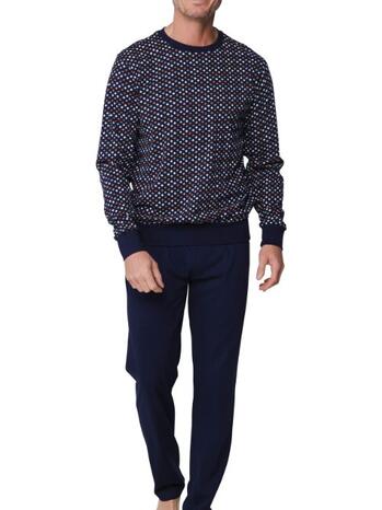 Pastunette Heren Pyjama Dark Blue