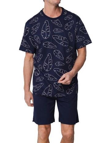 Pastunette Heren Shortama Dark Blue