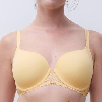Chantelle Origins Covering T-shirt bra Sunflower Yellow