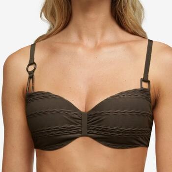 Chantelle Badmode Texture Half-cup memory bra Woods