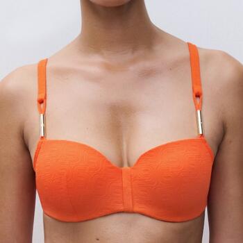 Chantelle Badmode Hera Half-cup memory bra Orange Savanna