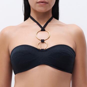 Chantelle Badmode Eclipse Bandeau underwired bra Zwart