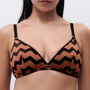 Chantelle Badmode Totem Wirefree triangle spacer bra Hypnotic Earth