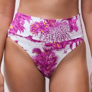 Chantelle Badmode Sauvage Full briefs White Jungle