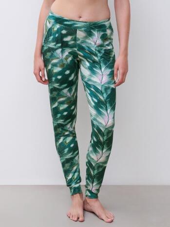 Femilet Nachtmode Yara Trousers Gradient Leaves