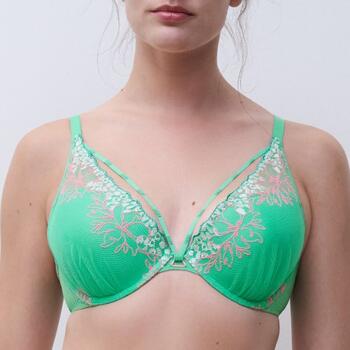 Chantelle Spice Push-up bra Aqua Fluo