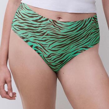 Chantelle Pulpies High-waisted briefs Emerald Zebra