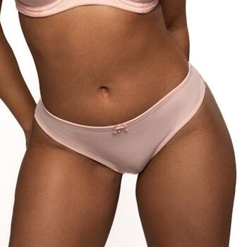 After Eden D-Cup & Up Faro String with lace Light Pink