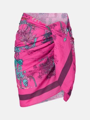 Chantelle Badmode Telluric Pareo Pink Jungle