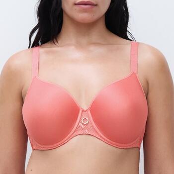 Chantelle Graphic Support Very covering memory bra Coral