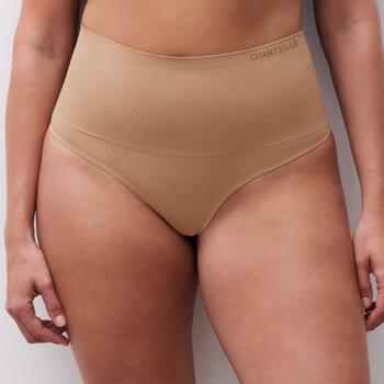 Chantelle Smooth Comfort High-waisted thong Terracotta