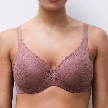 Chantelle EasyFeel Floral Touch Covering memory bra Rose Des Bois