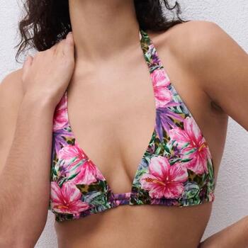 Chantelle Badmode Easy Pop Wirefree triangle spacer bra Island flowers