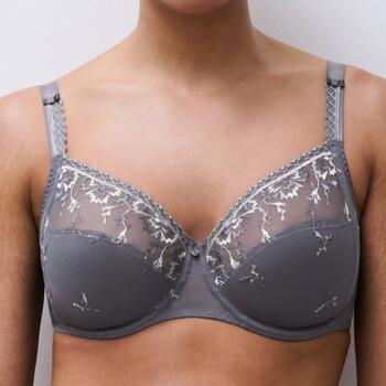 Chantelle Every Curve Very covering underwired bra Frozen grey