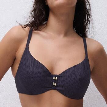 Chantelle Badmode Minuit Covering underwired bra Black pearl