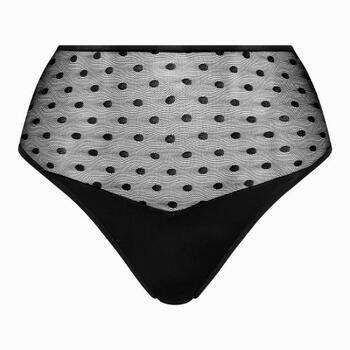 Lisca Retro Dots Taille-Slip Zwart