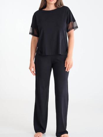 Lisca Sia Pyjama Black