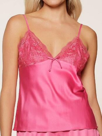 LingaDore Night 8006 Spaghetti Top Pink