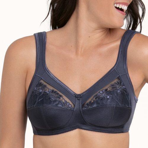 Anita Bobette 5291 Underwired Bra - Maritim Blue, 32C, Floral Lace & Padded Cups