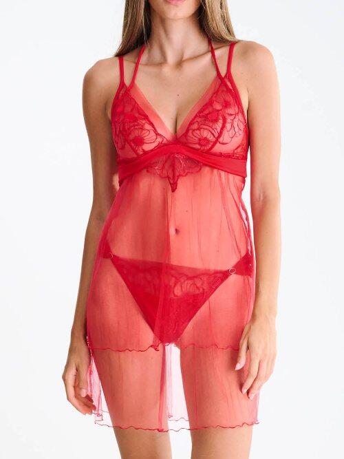 Sexy red lingerie at glowing discount at Dutch Designers Outlet