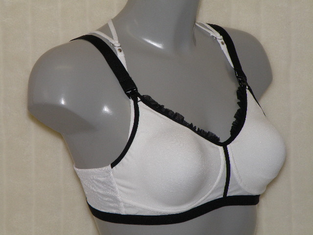 Marlies Dekkers Cold Cream white/black nursing bra