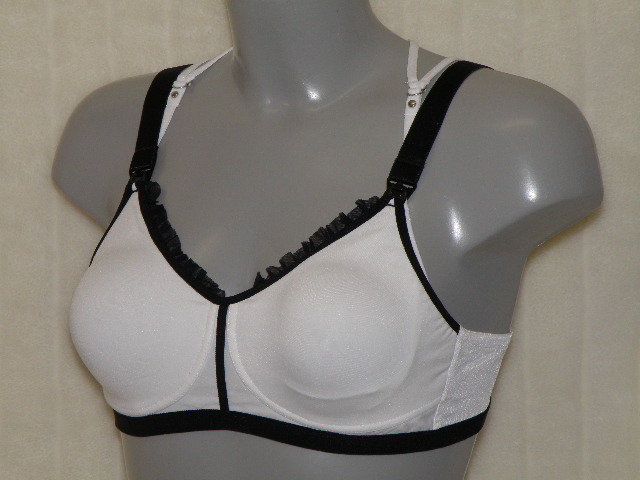 Marlies Dekkers Cold Cream white/black nursing bra