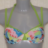 Marlies Dekkers Swimwear Yellow Submarine print/green padded bikini bra