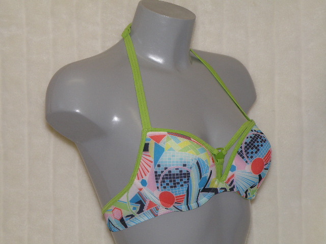 Marlies Dekkers Swimwear Yellow Submarine print/green padded bikini bra