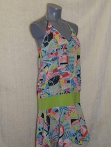 Marlies Dekkers Swimwear Yellow Submarine print/green beach dress