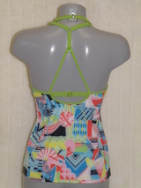 Marlies Dekkers Swimwear Yellow Submarine print/green tankini top