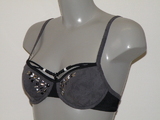 Marlies Dekkers Swimwear Beads grey/black soft-cup bikini bra