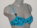 Marlies Dekkers Swimwear Wes Wilson Deep blue/black soft-cup bikini bra