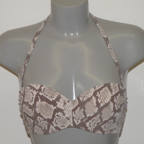 Sapph Swimwear Cannes beige padded bikini bra