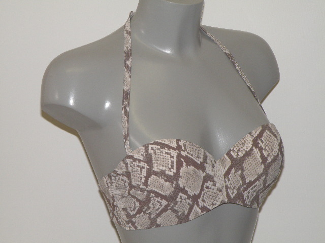 Sapph Swimwear Cannes beige padded bikini bra