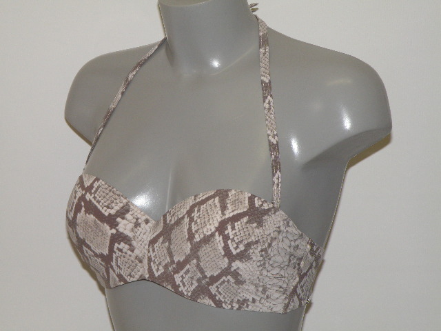 Sapph Swimwear Cannes beige padded bikini bra