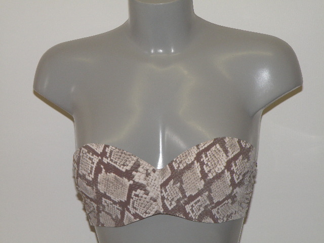 Sapph Swimwear Cannes beige padded bikini bra