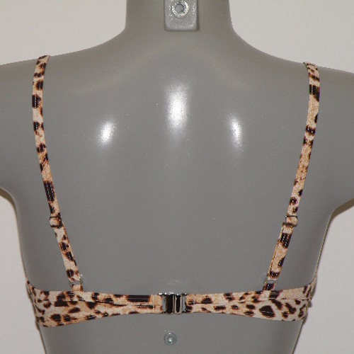 Sapph Swimwear Bloomingdal brown/pink padded bikini bra