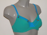 Marlies Dekkers Swimwear Sea Gypsy green soft-cup bikini bra