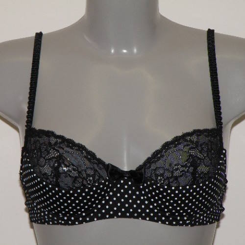 Sapph Sandy black/white padded bra
