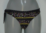 LingaDore Beach Dutchies black/print bikini brief