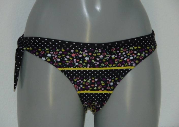 LingaDore Beach Dutchies black/print bikini brief